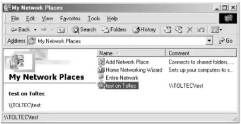 Inter-Tech EZ-NAS Gigabit NAS - - Accessing the Samba Server from Windows Me - 1