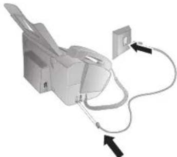 PHILIPS PPF 632 - Telefonkabel anschließen - 1