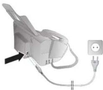 PHILIPS PPF 632 - Netzkabel anschließen - 1