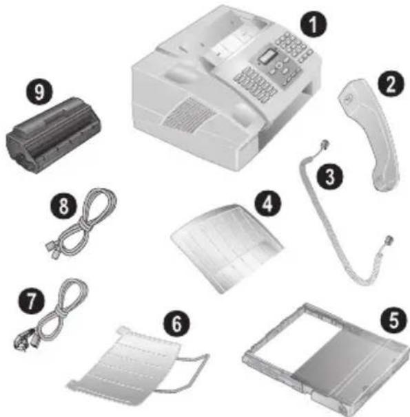 PHILIPS Laserfax 940 - Verpackungsinhalt - 1