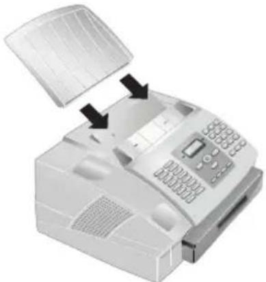 PHILIPS Laserfax 940 - Dokumentenhalter anbringen - 1