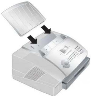PHILIPS Laserfax 850 - Dokumentenhalter anbringen - 1