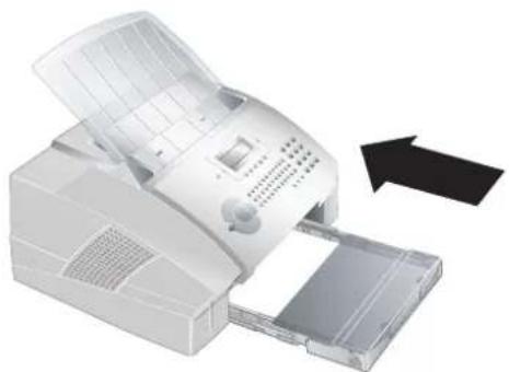 PHILIPS Laserfax 850 - A4-Papier einlegen - 6