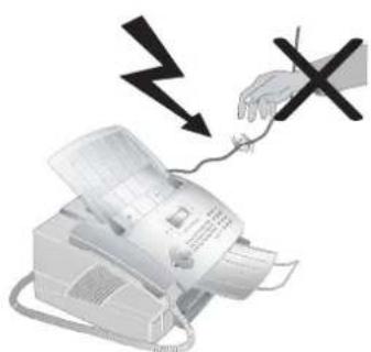 PHILIPS Laserfax 825 - Sicherheitshinweise - 4