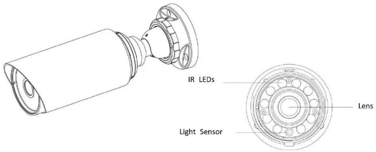 Milesight MS-C3567-FPNA - Remote Focus&Zoom Mini Bullet Network Camera - 1