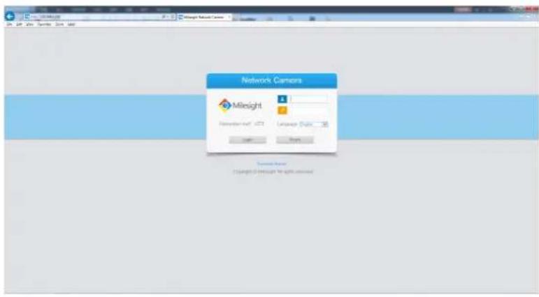 Milesight MS-C3567-FPNA - Assign An IP Address via Browser - 3