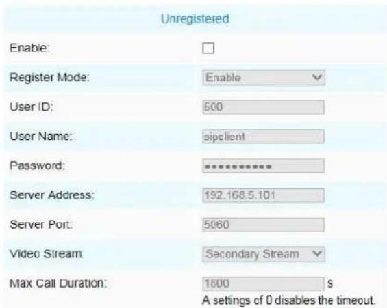 Milesight MS-C3567-FPNA - SIP Settings - 1
