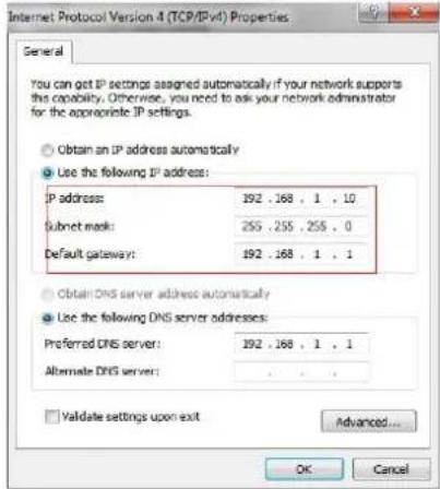 Milesight MS-C3567-FPNA - Assign An IP Address via Browser - 1