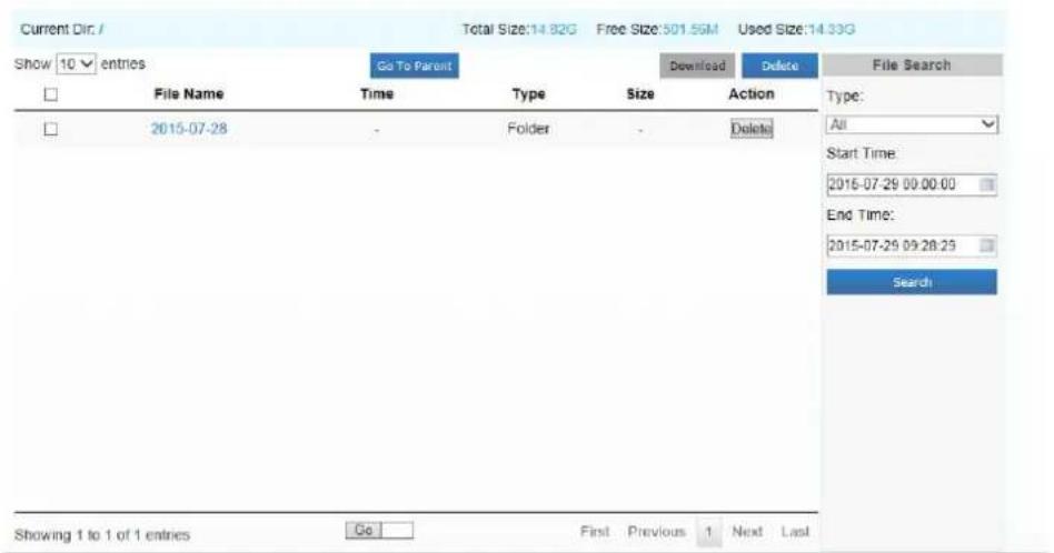 Milesight MS-C3567-FPNA - SD Card Explorer - 1
