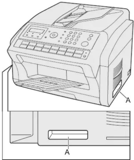 PANASONIC UF-5600 - Transportieren des Gerätes - 1