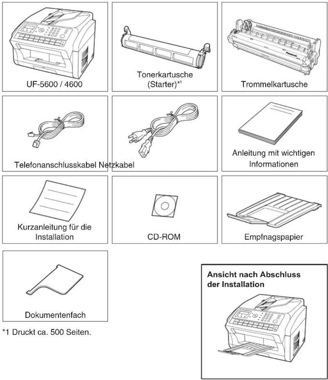 PANASONIC UF-5600 - Hauptgerät und Zubehör - 1
