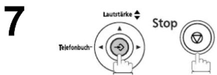 PANASONIC UF-5600 - Einstellen von Datum und Uhrzeit - 11
