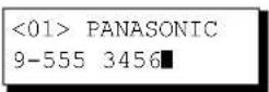 PANASONIC UF-5600 - So ändern Sie die Einstellungen für eine Zielwahl-/Kurzwahlnummer - 8