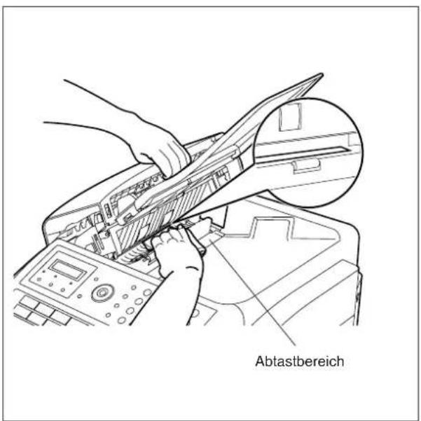 PANASONIC UF-5600 - Reinigen der Dokumentenabtastung - 2