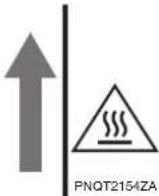 PANASONIC UF-5600 - Warnschild - 1