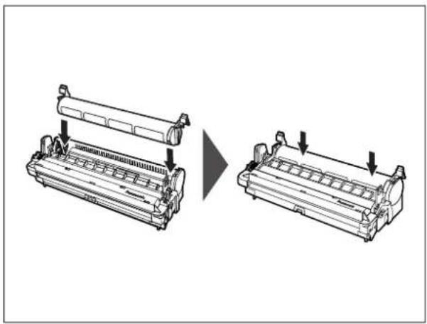 PANASONIC UF-5600 - Einsetzen der Toner- und Trommelkartusche - 3