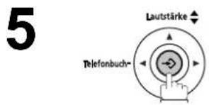 PANASONIC UF-5600 - Eingabe des Stationsnamens - 8