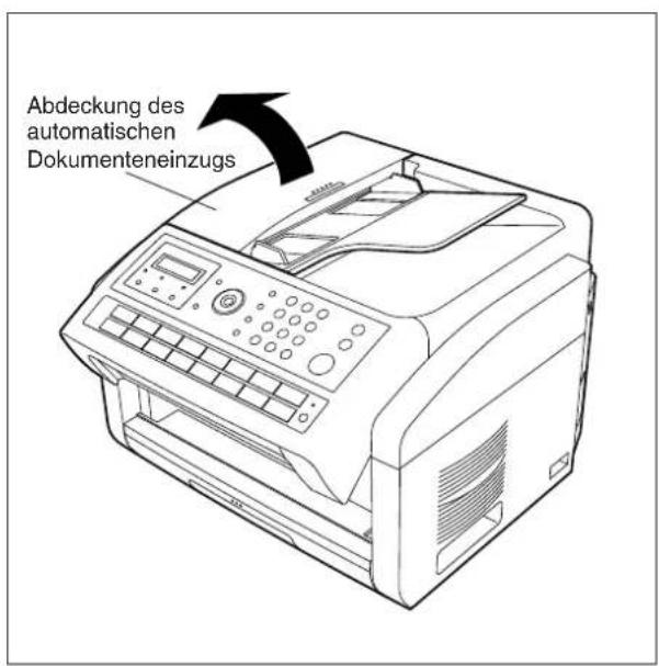 PANASONIC UF-5600 - Reinigen der Dokumentenabtastung - 1