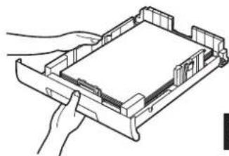 PANASONIC UF-5600 - Vorsichtshinweise für die Papierkassette - 3