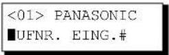 PANASONIC UF-5600 - So ändern Sie die Einstellungen für eine Zielwahl-/Kurzwahlnummer - 7