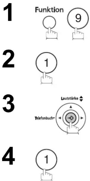 PANASONIC UF-5600 - Dateiliste ausdrucken - 1