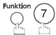 PANASONIC UF-5600 - Einstellen des Mehrfach-LOGOs - 1