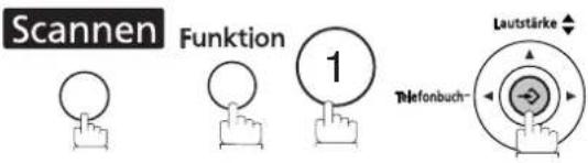 PANASONIC UF-5600 - Einstellung der Scannerparameter - 1