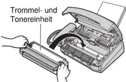 PANASONIC KX-FLM551G - Verbrauchsmaterialien ersetzen/Bei Papierstau - 3