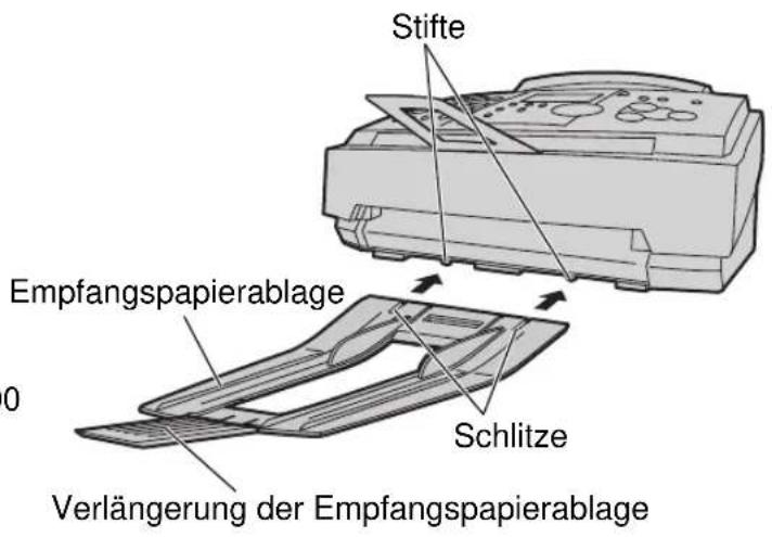 PANASONIC KX-FLM551G - Papierhalter - 1