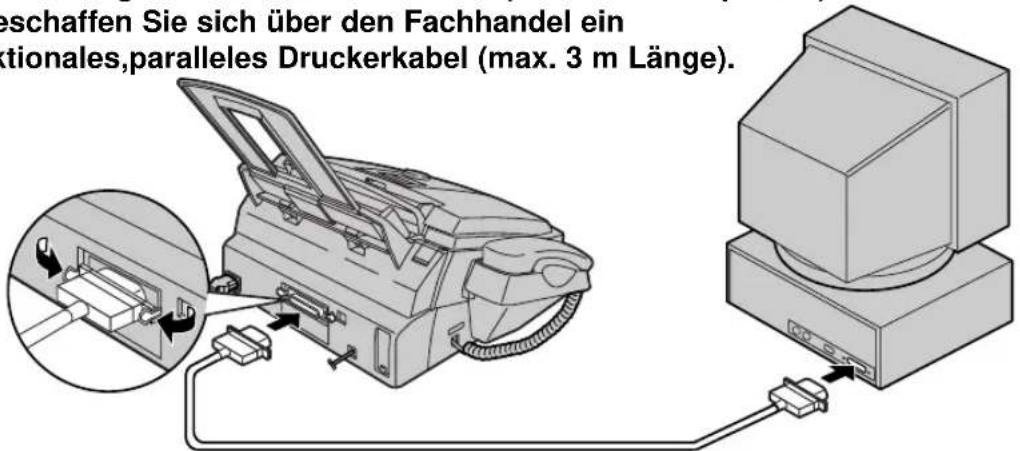 PANASONIC KX-FLM551G - Anschluss an den Computer - 1
