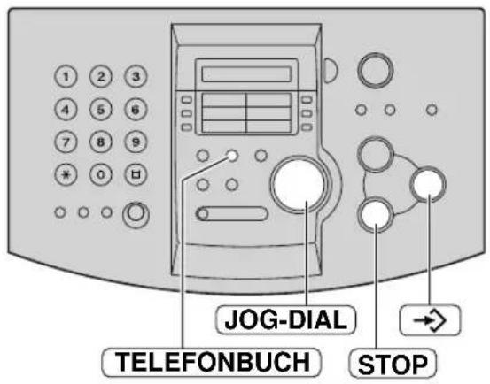 PANASONIC KX-FLM551G - Neuer Eintrag in den Rundsende-Speicher - 1