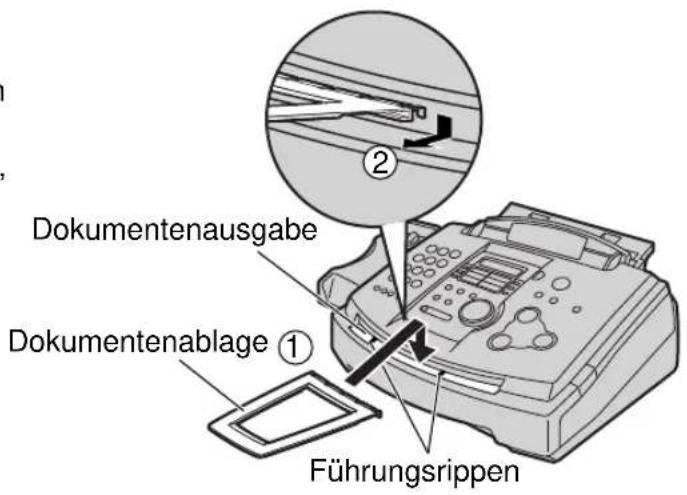 PANASONIC KX-FLM551G - Dokumentenablage - 1