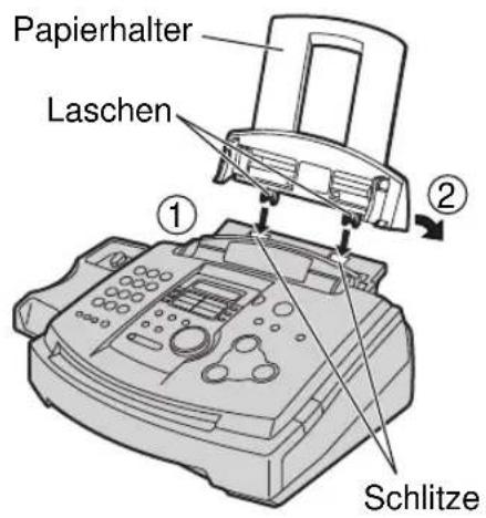 PANASONIC KX-FLM551G - Papierhalter - 2