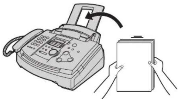 PANASONIC KX-FLM551G - Empfangspapier nachlegen - 1
