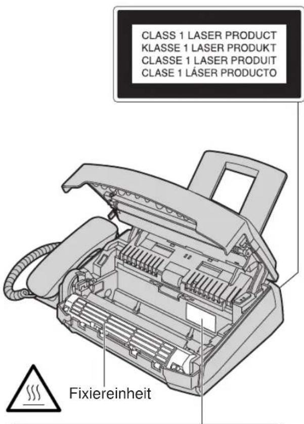 PANASONIC KX-FLM551G - Laser-Strahlung - 1