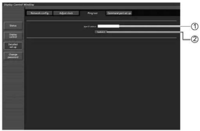 PANASONIC TH-65PB1 - Ping-Testseite - 1