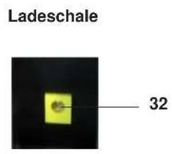 AEG TARA 205-3 - Anschlüsse auf der Rückseite der Basis / Ladeschale - 2