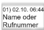 AEG Fame 405 - Rufnummer aus der Anruferliste ins Telefonbuch übernehmen - 2
