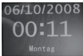 AEG Cromo 3400 - Uhr/Kalender-Modus - 1