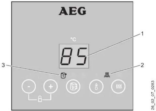AEG °C 85 1 2 3 - + + - - - 26_02_07_0283