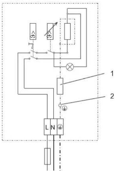 AEG DKu 10 - Elektriciteitsschema - 1