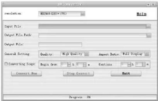 AEG MMS 4210 - Videodateien ins AVI Format umwandeln - 1