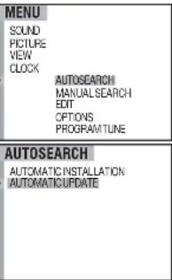 AEG CTV 652 - Automatic update of programmes - 1