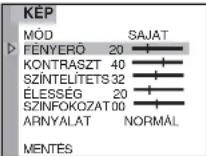 AEG CTV 652 - A kép tulajdonságainak beállítása - 2