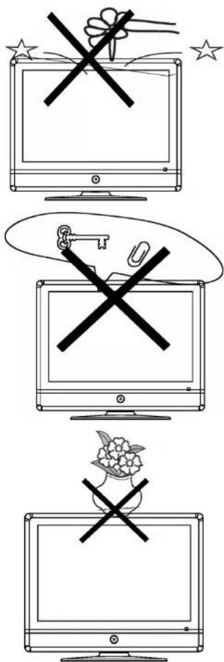 Illustration showing three computer monitors with crossed-out X marks and icons, likely indicating no protection or prohibition of a device.