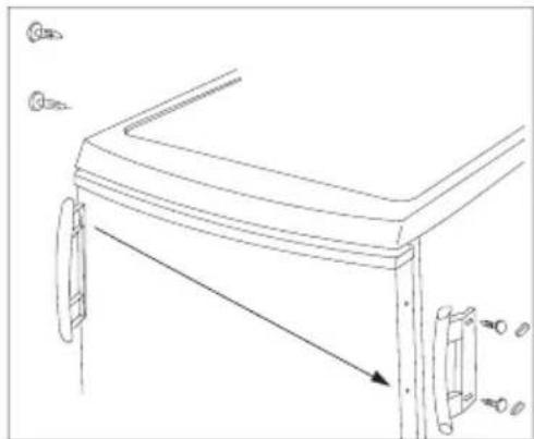 ELECTROLUX EUF 10003 W - Deurdraairichting omzetten - 3