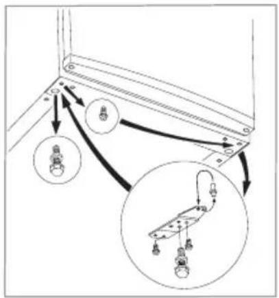 ELECTROLUX EUF 10003 W - Deurdraairichting omzetten - 1