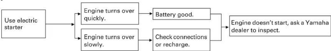YAMAHA YW100E - Battery - 1