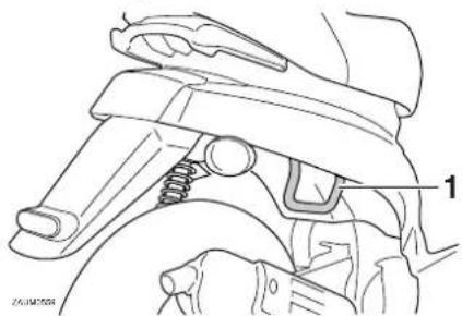 YAMAHA CW50E - Securing bracket - 1