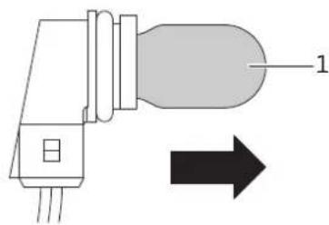 YAMAHA CS50 - Left turn signal light bulb - 2